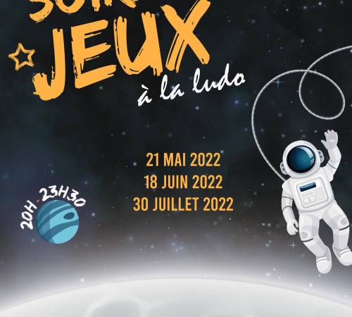 Soirée Jeux à la ludothèque