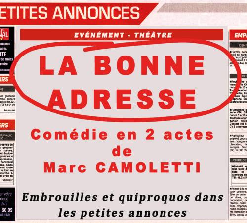 LA BONNE ADRESSE