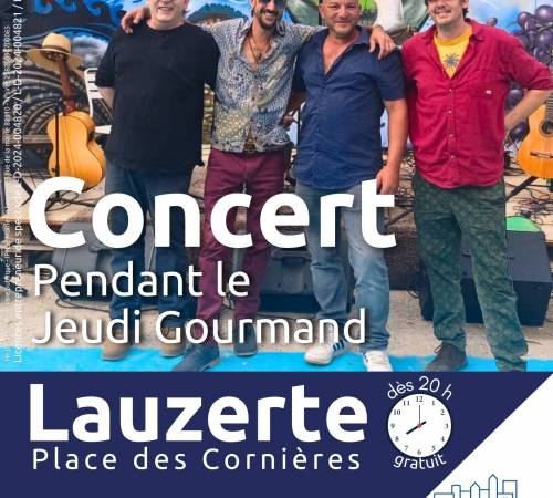 Concert avec le groupe Caledjo