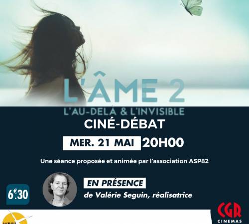Ciné-débat - L'ÂME 2 : L'AU-DELÀ ET L'INVISIBLE