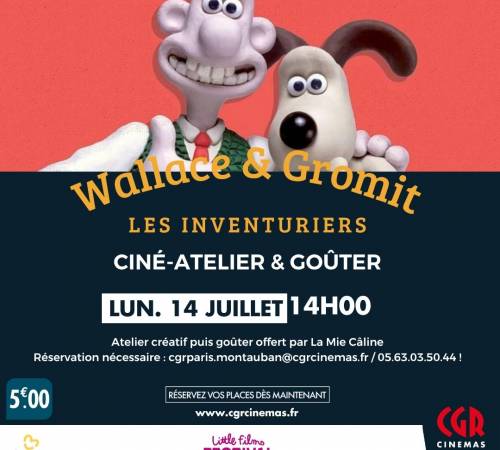Ciné-atelier et goûter - SHAUN LE MOUTON : LA FERME EN FOLIE