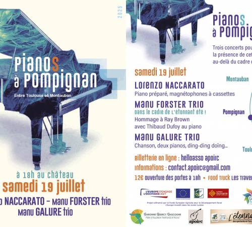 Pianos à Pompignan