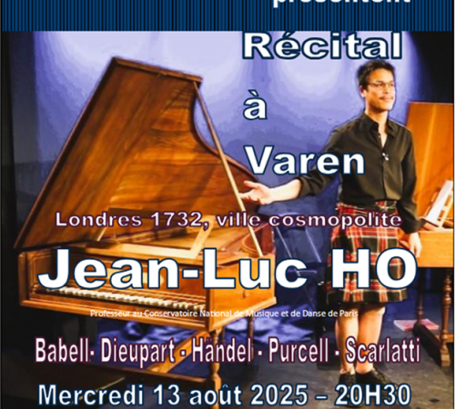 Concert de Clavecin Jean-Luc Ho