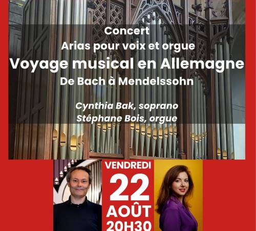 Voyage musical en Allemagne : Arias pour voix et orgue