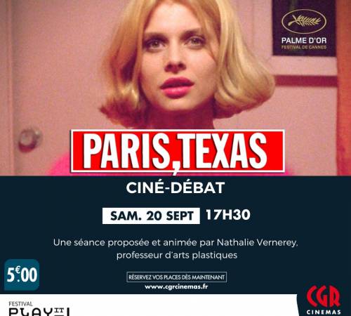 Ciné-débat - PARIS, TEXAS