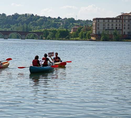 CANOË Moissac au fil de l'eau Entre nature et patrimoine