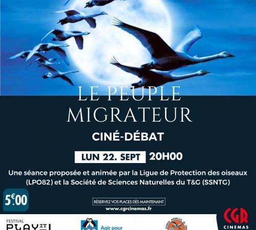 Ciné-débat - LE PEUPLE MIGRATEUR