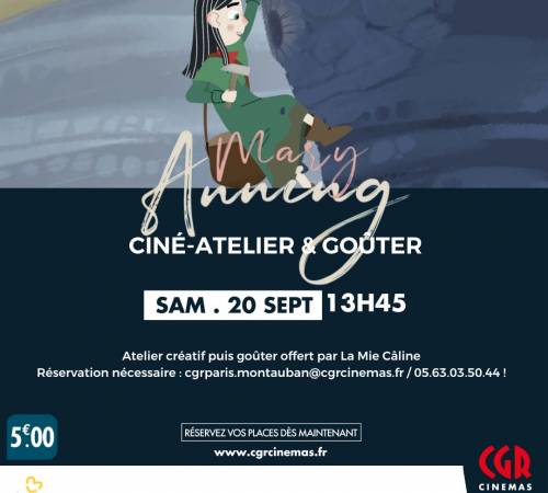Ciné-atelier et goûter - MARY ANNING