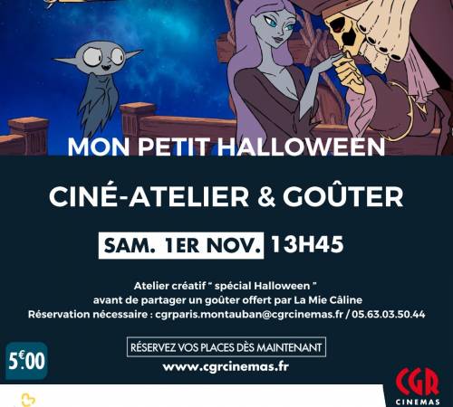 Ciné-atelier et goûter - PETIT VAMPIRE