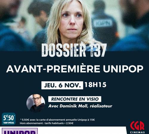 AVANT-PREMIÈRE UNIPOP - DOSSIER 137