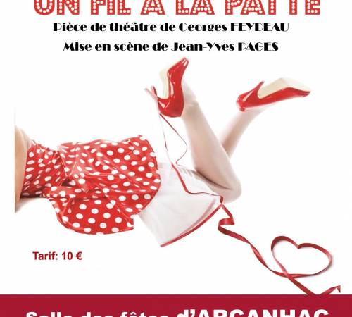 Théâtre : Un fil à la patte à La Fouillade