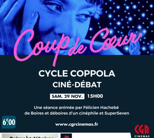 Ciné-débat - COUP DE COEUR