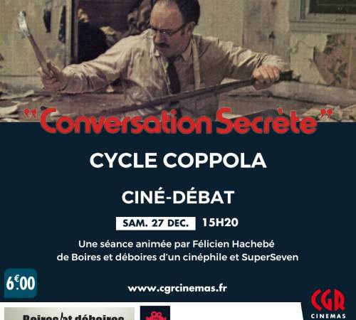 Ciné-débat - CONVERSATION SECRÈTE