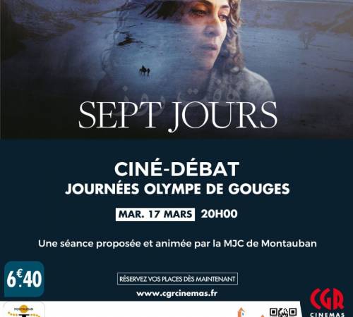 Ciné-débat Journées Olympe de Gouges - 7 JOURS