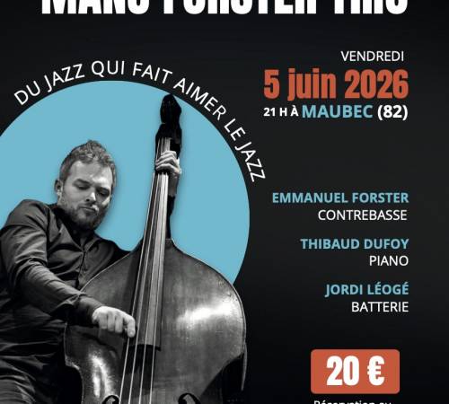 MANU FORSTER TRIO