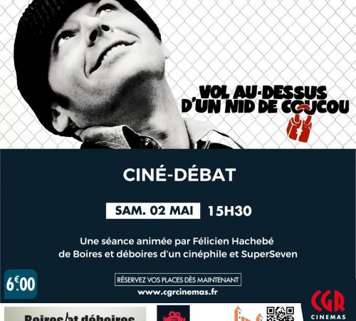 Ciné-patrimoine - VOL AU-DESSUS D'UN NID DE COUCOU