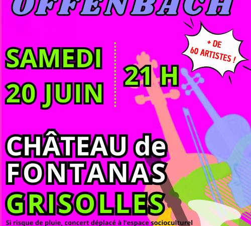 Concert Opéra comique OFFENBACH