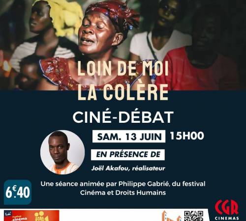 Ciné-rencontre - LOIN DE MOI LA COLÈRE