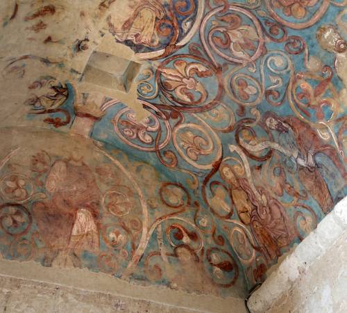 L'abbaye et sa chapelle, les couleurs du Moyen Age