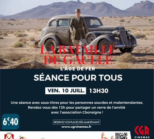 Séance pour tous - LA BATAILLE DE GAULLE : L'ÂGE DE FER