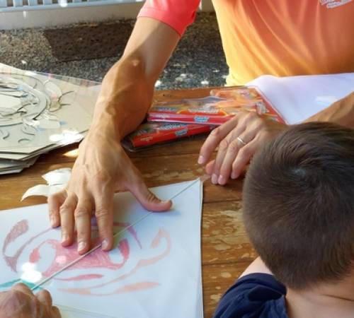 Les ateliers de l'été : Atelier fabrication de cerf volant