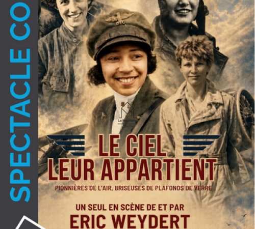 Spectacle conté : les femmes aviatrices, le ciel leur appartient