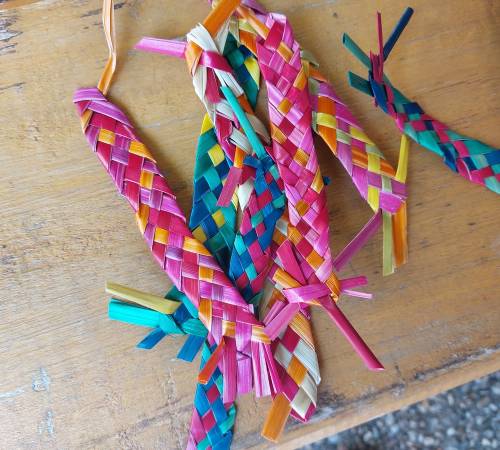 Les ateliers de l'été : Atelier tressage de paille