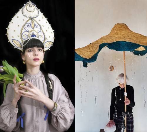 L'art et la chapellerie - Expressions contemporaines : Saba Niknam / Les EpouxP