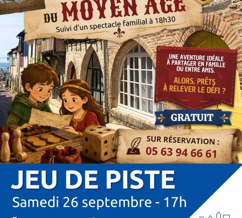 Jeu de piste : les jeux du Moyen Age
